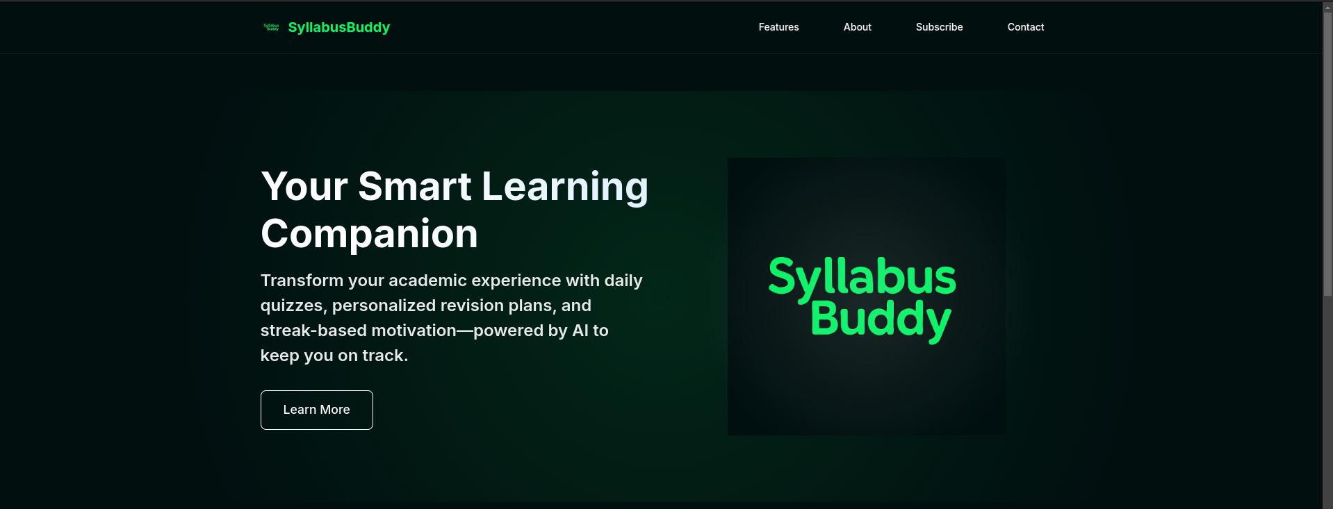 SyllabusBuddy – AI-Powered Quiz & Revision Platform